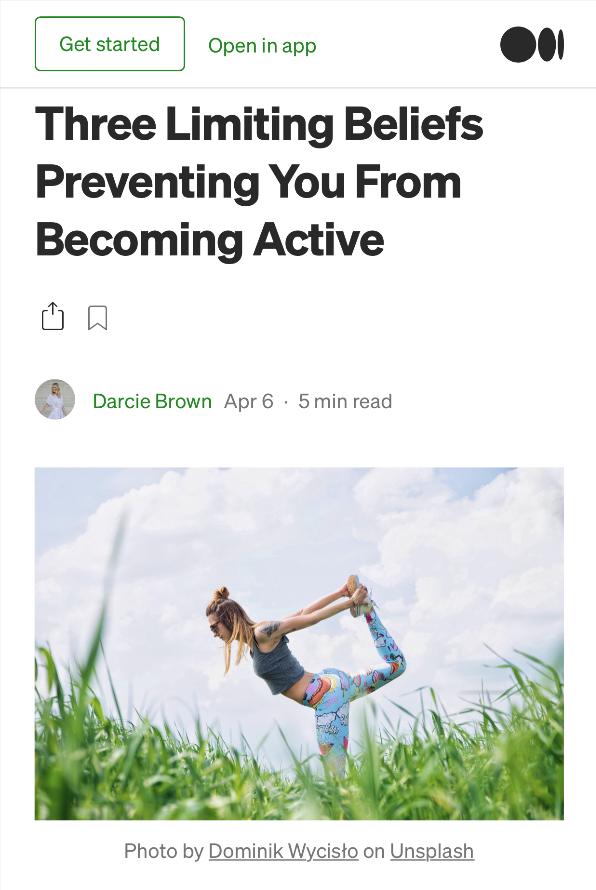 3-Limiting-Beliefs-Preventing-You-Becoming-Active_Darcie-Brown-LMFT-on-Medium